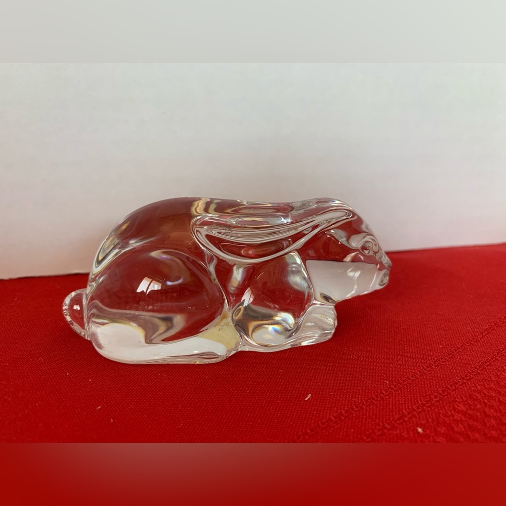PRINCESS HOUSE Pets Crystal Rabbit Bunny Figurine 24% Lead Crystal